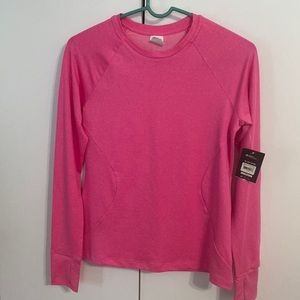 Athletic Works Long Sleeved Performance Top, Woman’s Small (4-6)